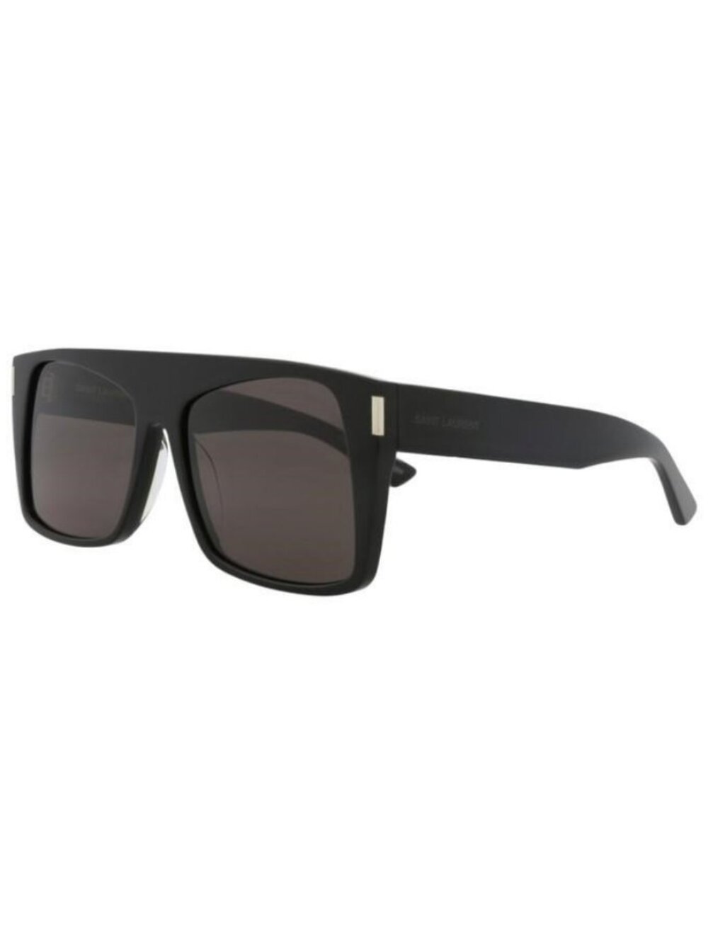 New Saint Laurent Womens Square/Rectangle Black Black Black Fashion Designer Sun